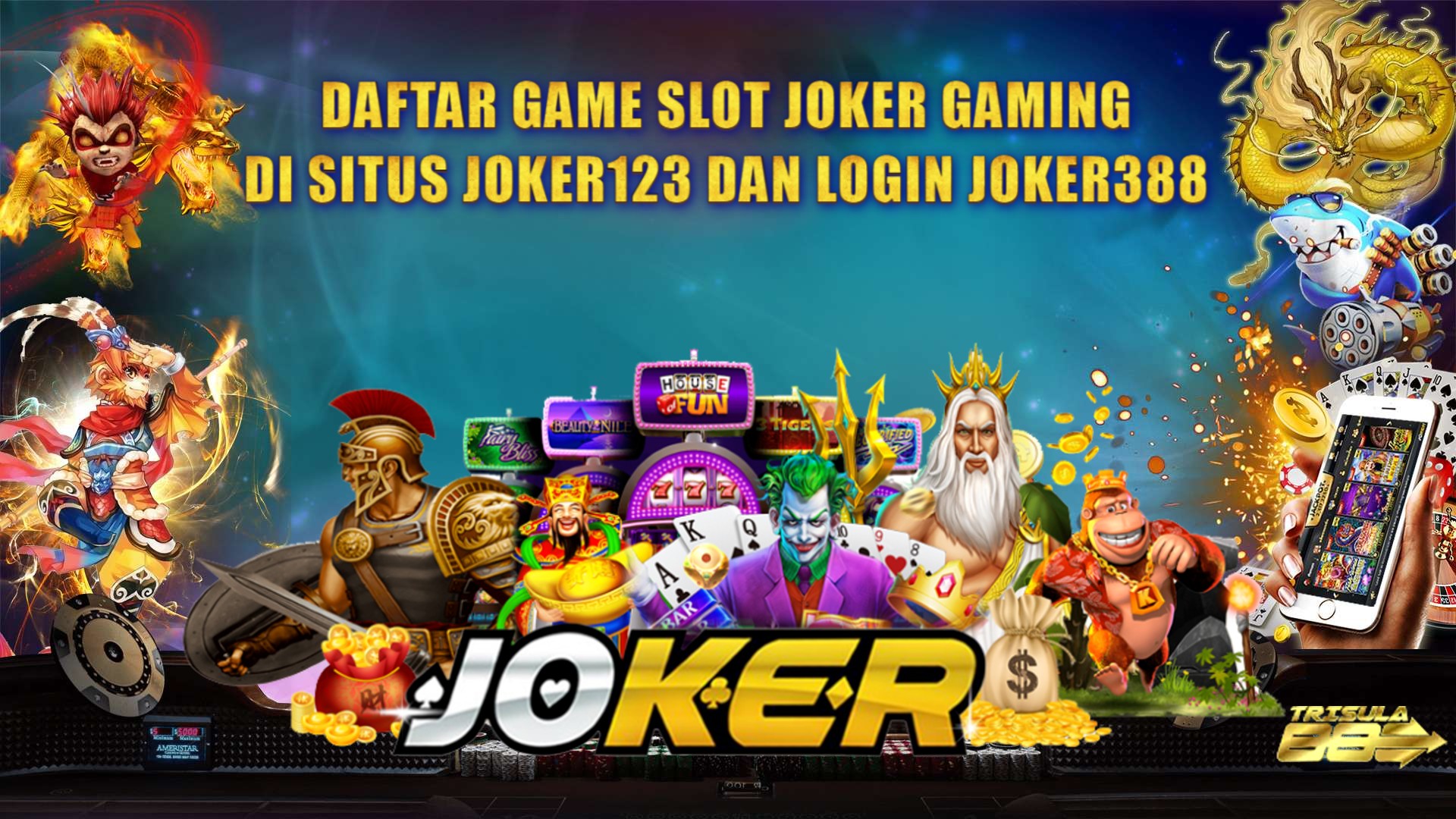 Joker123 : Daftar Situs Judi Slot Joker Gaming, Login Joker388